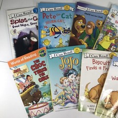 Random Lot of 10 Level My First Reader | Step Into Reading | I Can Read Unisex