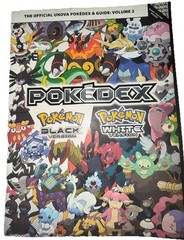 Official POKEMON Black and White Strategy Guide Volume With All Posters Lot Of 3