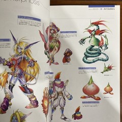 Breath Of Fire Official Complete Works Art Book Capcom Illustration