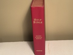 HOLY BIBLE Self Pronouncing RSV 1962 Cokesbury vtg Revised Standard illustrated