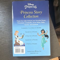 Disney Princess Story Collection Reader Collection Hardcover Ages 4-8 5-in-1