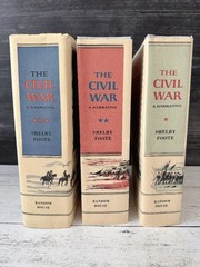 The Civil War A Narrative 3 Vol Set Shelby Foote Slipcase Maps History 1958 HCDJ