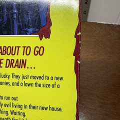 Goosebumps It Came From Beneath the Sink 1st Edition 1st Print 1995 RL Stine #30