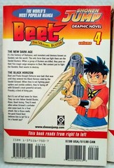 Lot of 3 BEET The Vandel Buster Shonen Jump Graphic Novels Paperbacks #1, 2 & 4