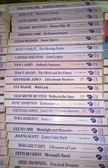 HUGE Lot of 60 Silhouette Romance Novels Vintage Paperback Books 1980s