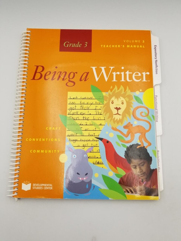 Teacher Manual Volume 2, Being a Writer, Grade 3
