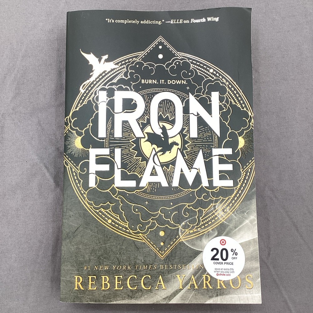Iron Flame By Rebecca Yarros Paperback Book Brand New & Imperfect