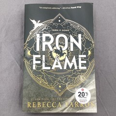 Iron Flame By Rebecca Yarros Paperback Book Brand New & Imperfect