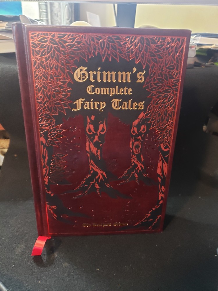Grimms Complete Fairy Tales Leather Bound Canterbury Classics Gilded Page Edges