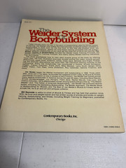 The Weider System of Bodybuilding Paperback Book by Joe Weider