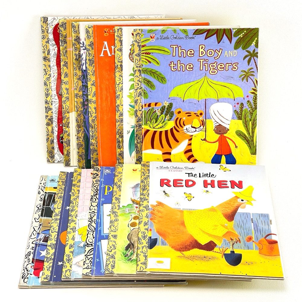Little Golden Books Lot of 12 Classic Children’s Books – Mixed Titles