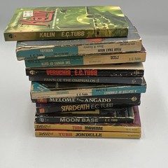 E. C. Tubb Dumarest Saga Sci-Fi Paperback Lot DAW Books English Novels