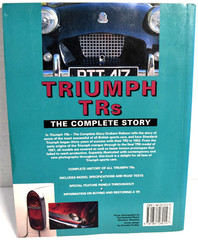 Triumph TRs : The Complete Story PB 1997 Graham Robson Classic Autos *VERY GOOD*