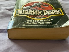 Jurassic Park by Michael Crichton (Paperback, 1993) First Movie Tie-In Edition