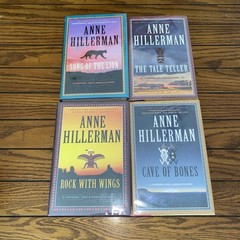 *SIGNED* 1st Edition/Print ANNE HILLERMAN Leaphorn Chee HCDJ Lot Of 4- LIKE NEW