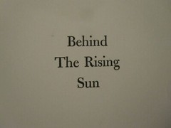 Behind the Rising Sun by James R Young, 1943, Hardcover 334 pages