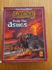 Greyhawk Adventures – From the Ashes Boxed Set AD&D 2nd Ed. TSR 1064