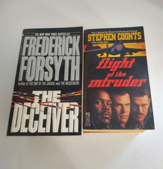 Mixed Authors Lot/8 Paperback Crime Drama Thriller Action Novels