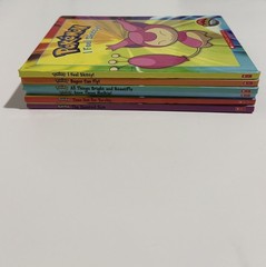 Lot Of 6 Vintage Children POKEMON Scholastic Books 2004-2005 Hardcover Pikachu