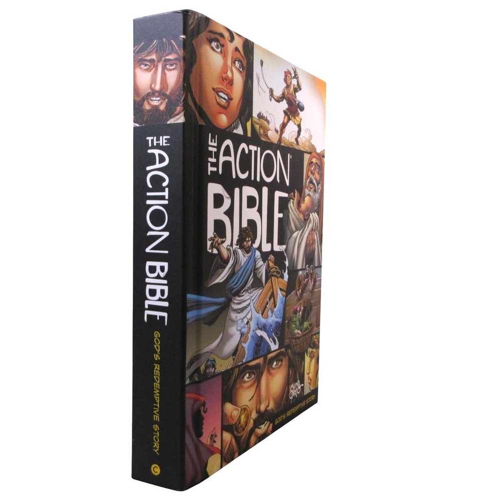 The Action Bible: God’s Redemptive Story Graphic Novel Hardcover David Cook