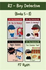 RJ – Boy Detective Books 5-8: 4 Fun Short Story Mysteries for Children Ages 9-12