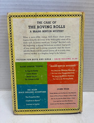 D3 Lot of 5 Brains Benton Mystery Hardcover Books by George Wyatt Whitman 1960’s