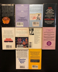 LOT OF 10 VINTAGE SCIENCE FICTION PAPERBACKS BY SOME OF THE BEST SCI-FI AUTHORS