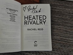 Heated Rivalry Signed by Rachel Reid