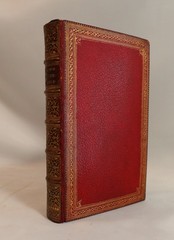 [sh13] Leather Fine Binding 1857, Childe Harolds Pilgrimage by Lord Byron