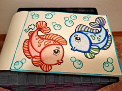 Adult Coloring Book Lot Cats Dogs Ocean Floral Mixed Condition Set 3