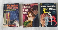 Lot of 18 Vintage Mystery Pulp Paperbacks: Halliday, Kaufman, Stout, Coxe, Ronns