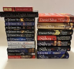 Lot of 21 Gabriel Allon Books by Daniel Silva Spy Series in Mixed Formats