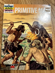 The How And Why Wonder Book of Primitive Man. Donald Barr Vintage Paperback