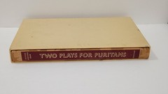 Two Plays for Puritans George Bernard Shaw Heritage Press HC w/Slip & Sandglass