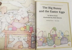 The Big Bunny and the Easter Eggs Steven Kroll Janet Stevens Hardcover