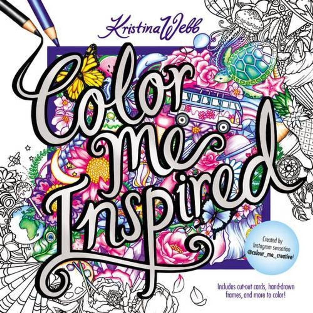Color Me Inspired by Kristina Webb (English) Paperback Book