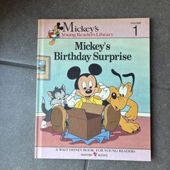 Disney Mickey’s Young Reader Library Hardcover Books , Vol 1-4 & Vol 6-10