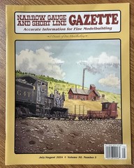 Narrow Gauge and Short Line Gazette Magazine July August 2024