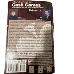 Harrington on Cash Games: How to Win at No-Limit Hold’em Money Games, Vol.