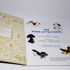 Lot of 10 Little Golden Books HC 1940s – 1980s Red Caboose Kittens Puppy Tootle