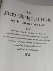 Dickson KJV – New Analytical Bible And Dictionary 1950 Genuine Morocco Leather