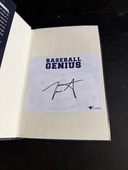 SIGNED 1st/4th Baseball Genius by Derek Jeter & Tim Green HC DJ 2017 MLB Yankees