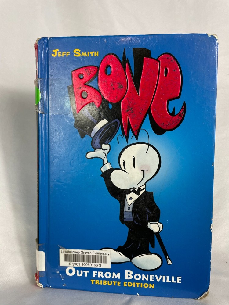 BONE – OUT FROM BONEVILLE – JEFF SMITH – TRIBUTE EDITION – HARDCOVER – 2015