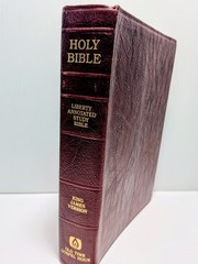 Liberty Annotated Study Bible KJV Genuine Leather Jerry Falwell Baptist Rare OOP