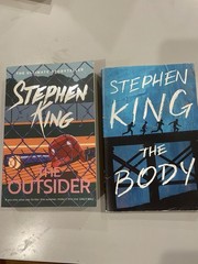 Stephen King 2 Novels The Outsider & The Body Adapted From Standby Me Paperback