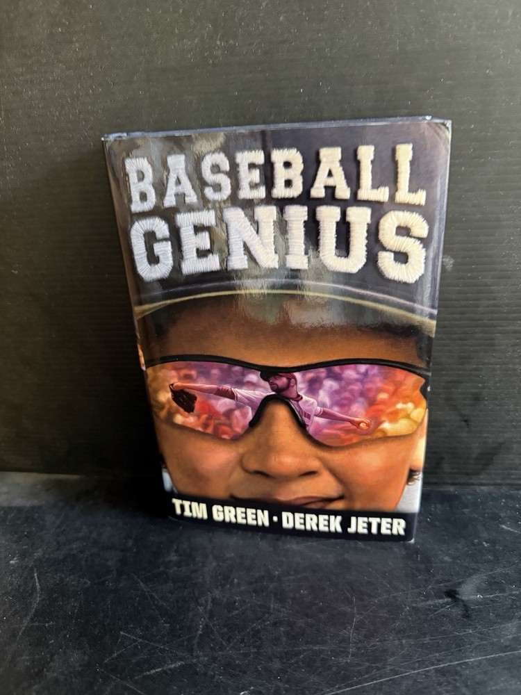 SIGNED 1st/4th Baseball Genius by Derek Jeter & Tim Green HC DJ 2017 MLB Yankees