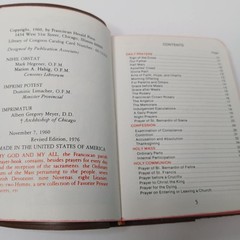 My God And My All 1976 Revised Edition By Franciscan Herald Press Chicago, ILL.