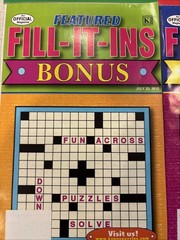 Kappa Fill-It-Ins Puzzle Magazine Lot Of 9