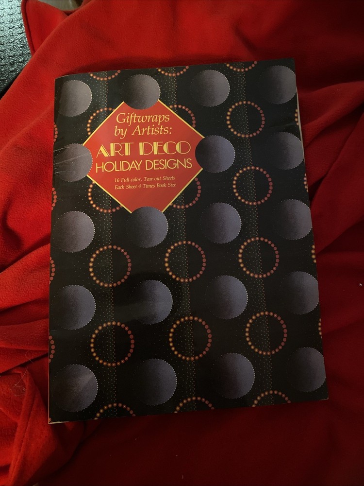 Harry N. Abrams GIFTWRAPS by Artists ART DECO Designs Book