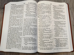 Super Giant Print Bible NKJV Imitation Leather Largest Print 16 point BRAND NEW!
